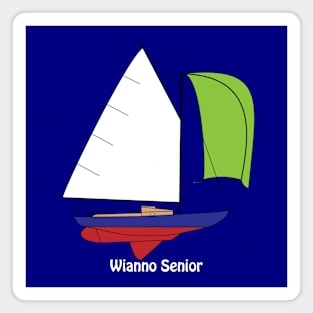 Wianno Senior Sailboat Magnet